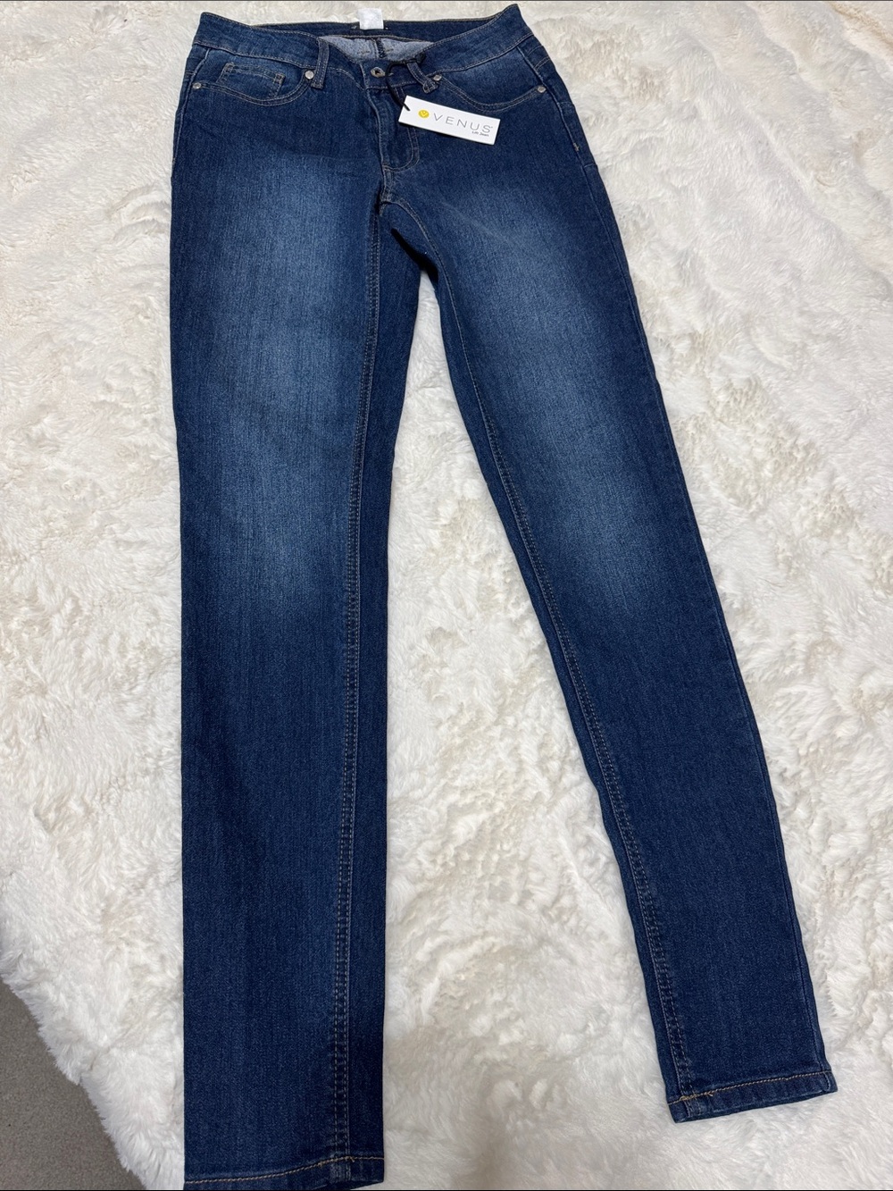 VENUS Women's Lift Skinny Jeans - Dark Blue Wash NWT